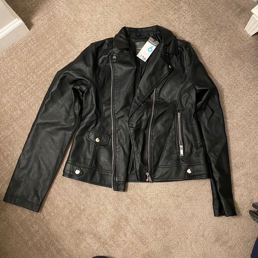 Pleather jacket